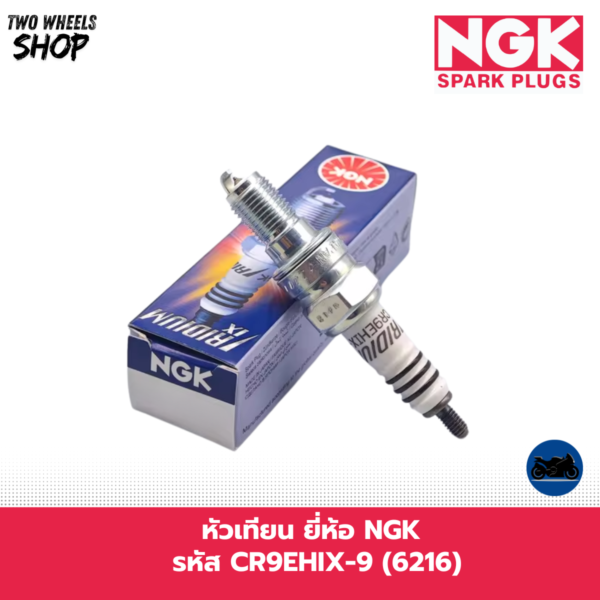 หัวเทียน NGK รหัส CR9EHIX-9 (6216)